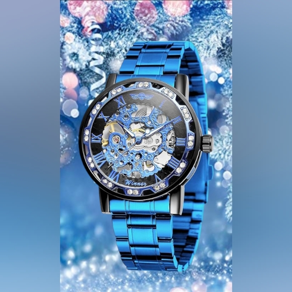 Cobalt Blue Men's Watch - Picture 9 of 9